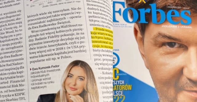 Giełda jest kobietą – kwiecień 2022 r.